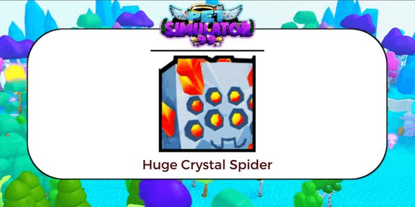 Gambar Product Huge Crystal Spider
