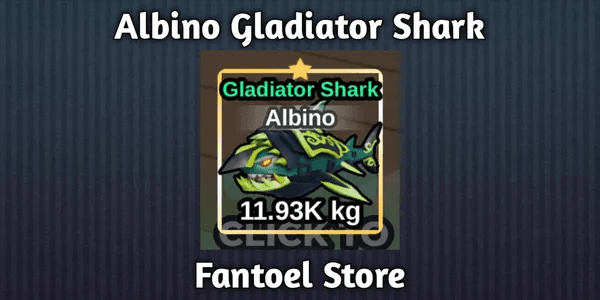 Albino Gladiator Shark