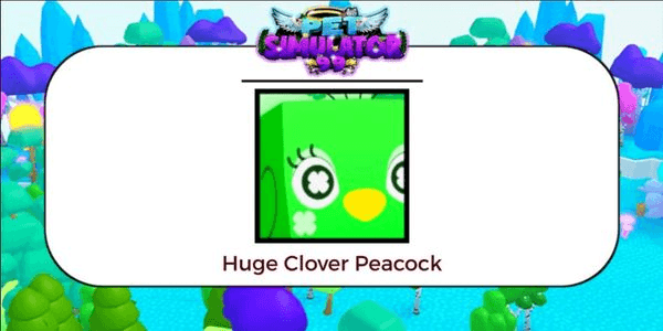 Gambar Product Huge Clover Peacock