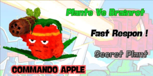 Commando Apple Damage 1M | Plants Vs Brainrot
