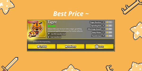 Gambar Product Tiger (Permanent)