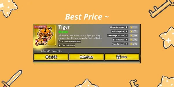 Tiger (Permanent)