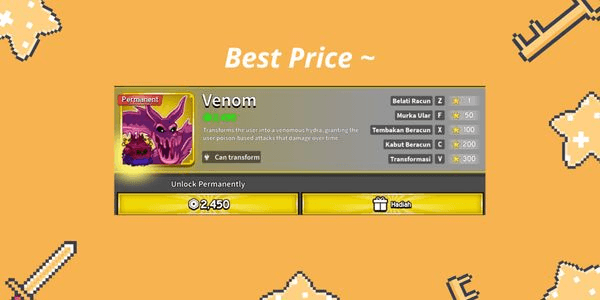 Gambar Product Venom (Permanent)