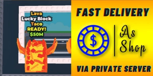 Gambar Product Lava Taco Lucky Block