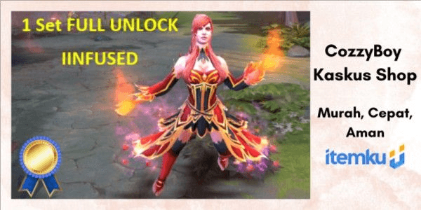 Beli Item Ready Trade Infused Bewitching Flare 2 STYLE ( Lina set ) Dota 2  Terlengkap dan Termurah april 2026 1266239 | itemku