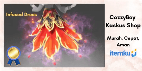 Infused Dress of the Bewitching Flare (Lina)