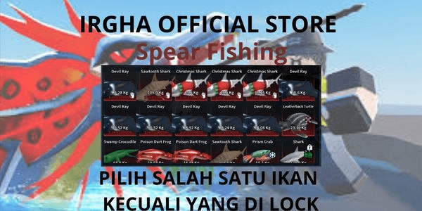 Gambar Product Sell Fish Random:Spear Fishing