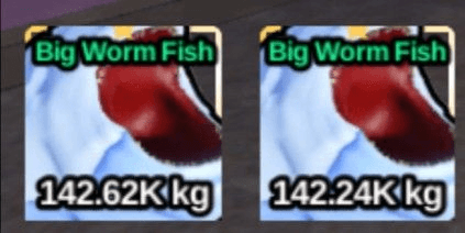 Gambar Product Big Worm Fish