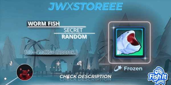 Gambar Product Frozen Worm Fish