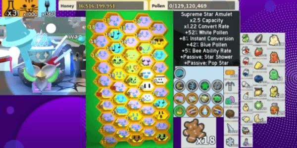 Gambar Product GG ACCOUNT - BEE SWARM SIMULATOR