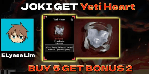 Joki Get Yeti Heart Ore [Mythical] - The Forge [Map 3]