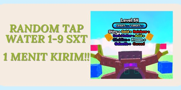 Gambar Product Random Tap Water 1-9 SXT + Bonus (Fast Delivery)