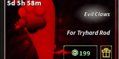 Gambar Product Evil claws -skin tryhard rod (fisch)