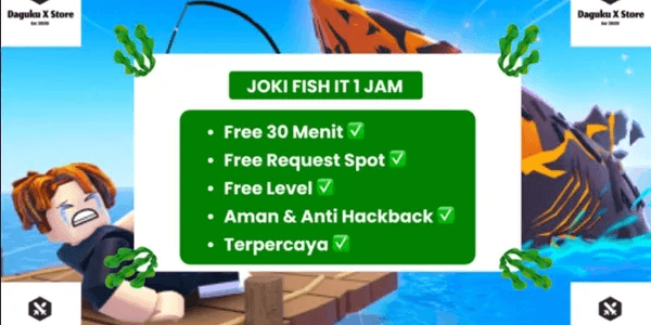 Joki AFK Fish IT | Per 1 Hour