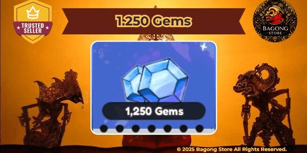 Gambar Product 1,250 Gems