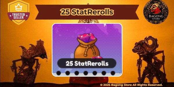 Gambar Product 25 Stat Rerolls