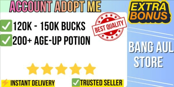 Gambar Product Adopt Me | 120K - 150K Buck  + 200 Age Up Potion  + Full Access