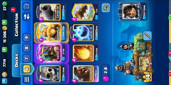CR+COC TH 17 | LEVEL 50 | TROPHY 8103 | 9 EVO CARDS | LEVEL KT 14 | GEMS 27 | CN 1000 | ABEEEE | ARENA 21 | TRUSTED AND SECURE | FAST DELIVER