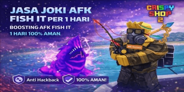 Gambar Product JOKI AFK FISH IT | PER DAY
