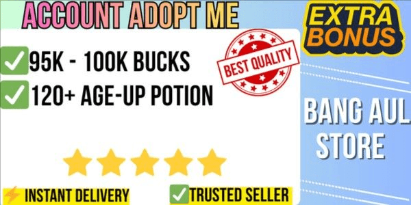 Gambar Product Adopt Me | 95K-100K Bucks | 120+ Age Up Potion | Full Access