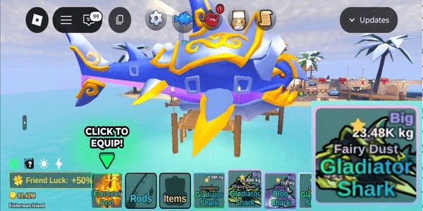 Gambar Product Fairy Dust Gladiator Shark