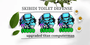 upgraded titan computerman -Skibidi tower defense (COSMIC)