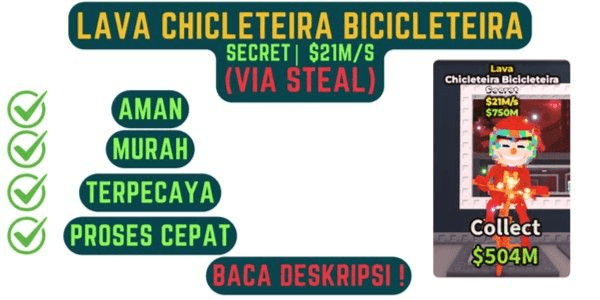 Gambar Product Lava Chicleteira Bicicleteira