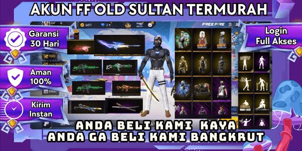 Gambar Product Akun FF LVL 50+ LIKE 1K+ | Spek Di Deskripsi/Gambar