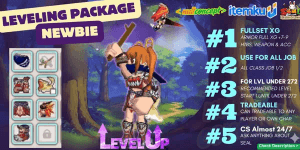 Flow Server - Beginner Leveling Package | XG Rate | Bonus Cegel + Gems + Pet