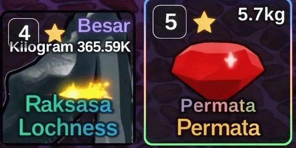 RUBY GEMSTONE + Big Lochness Monster