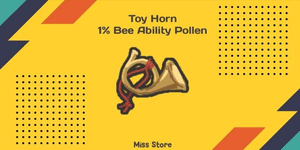 Toy Horn 1 Bee Ability Pollen