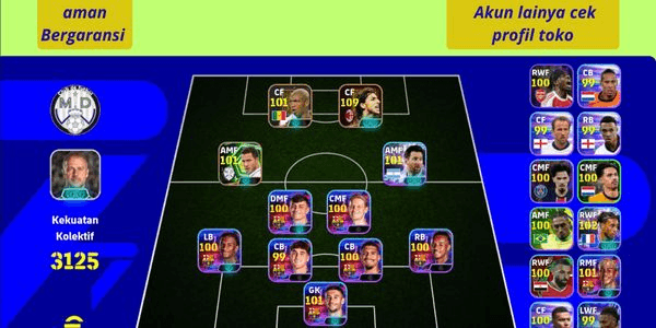 Gambar Product IBRA x PACK BARCA EFOOTBALL ACCOUNT GG READY TO PLAY SAFE GUARANTEED | mugem#C10