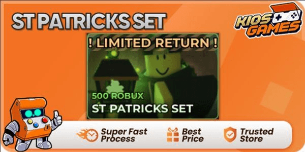 Gambar Product ST Patricks Day Set