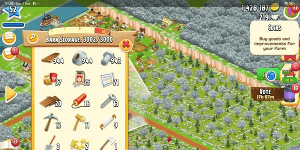 Gambar Product Level 50+| Barn Storage 3000+ | Silo Storage 800+ | Items Full Expand Barn |