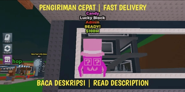 Candy Admin Lucky Block
