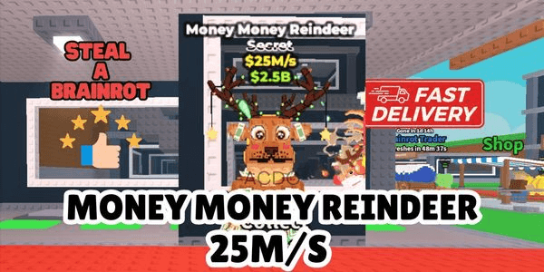 Gambar Product Money Money Reindeer
