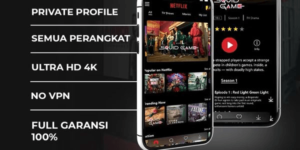 Gambar Product Sharing 1 Month - 1 Profile UHD (Region ID)