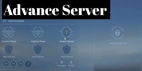 Gambar Product ADVANCE SERVER MLBB