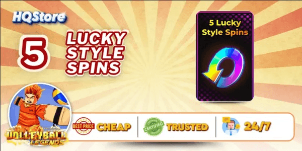 5 Lucky Spins