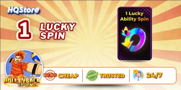 1 Lucky Ability Spins