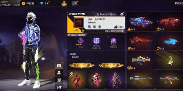 Gambar Product STRONGEST FF ACCOUNT ON EARTH SG REAPER & ANGEL PANTS & EVOUGUN MAX ON SAFE ANTI HACK BACK GUARANTEED 1000% VERY CHEAP