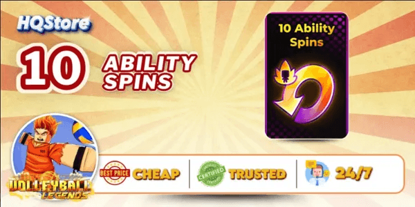 10 Ability Spins