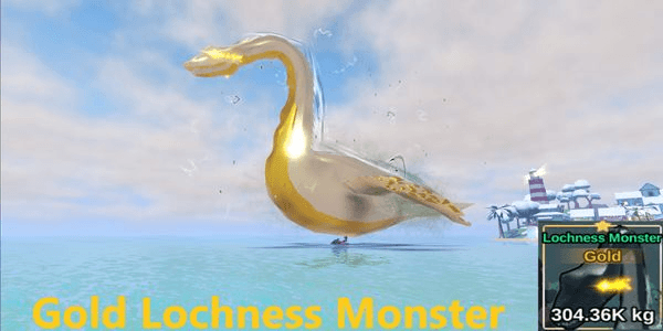 Gambar Product Gold Lochness Monster