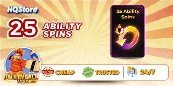 25 Ability Spins