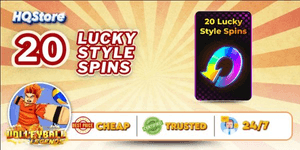 20 Lucky Spins
