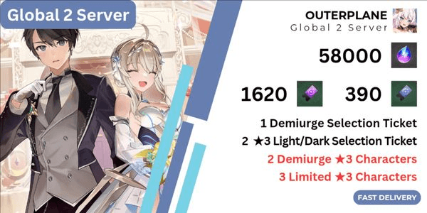 Gambar Product Akun Timbunan Ether Outerplane Best Edition