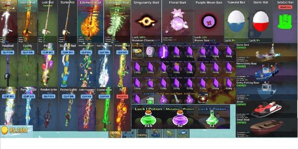 Gambar Product Akun Fish It Element Road