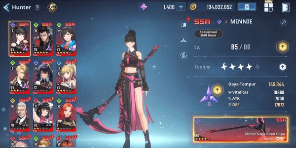 Gambar Product Akun Solo leveling: Arise -2