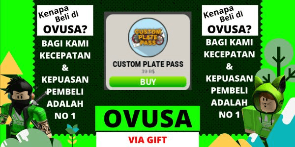 Gambar Product Custom Plate Pass