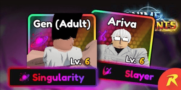 Gambar Product Akun Starter Anime Ascendants ( Gon SINGULARITY + Arima SLAYER )